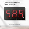 Sound Level Meter 9.6inch LCD Screen Fast Response 30‑130dB Wall