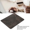 4pcs Vaccination Certificate Holder Marbling Waterproof PU Leather Vaccine Card