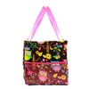 Owl Floral All Purpose Large Utility Bag Collapsible Wire Frame