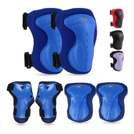 Trixter Kit De Protecciones Con Rodilleras Codilleras Muñequeras 6pz