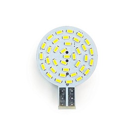 PWM Eco-LED Warm White LED 921 Disk Bulb, with 36 SMD 3014 & Side Miniature Wedge T10 Connector(WG4-PWM-CW36)