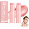 2Pzs Pink Collagen Volume Multi Balm Stick,Barra Hidratante Con Colágeno
