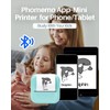 Phomemo M02X Pocket Printer, Mini Thermal Printer Inkless, Portable Small