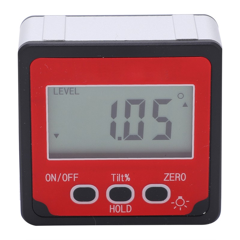 Magnetic Digital Level Angle Meter Gauge Digital Inclinometer Angle Finder
