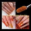 Autumn Nail Flake & Powder Set, 6Boxes Fall Themed Sequin