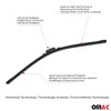 OMAC Front & Rear Windshield Wiper Blades Set for Ford