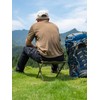 WildCall Ultralight Folding Aluminum Camping Stool (1, Green)