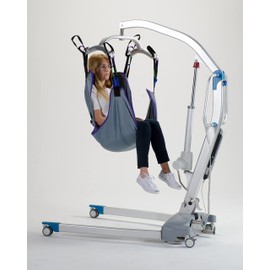 Patient Aid Full Body Solid Fabric Patient Lift Sling, Size Medium, 600lb Weight Capacity