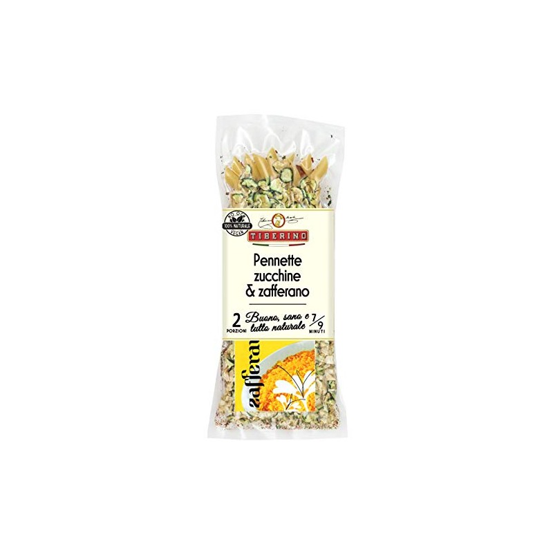 Tiberino's Real Italian Meals - Pennette Positano Zucchini & Saffron