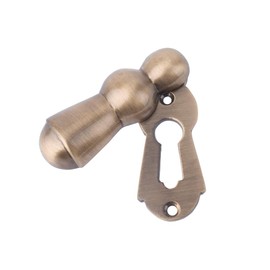 Dart Plain Bell Covered Escutcheon - Antique Brass
