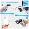 NETUM Automatic Bluetooth 2D Barcode Scanner, Hands-free Wireless QR Barcode