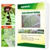 Agfabric 5'x100' Bug Net Insect Bird Netting, Garden Netting Protect