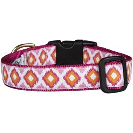 Up Country Pin C L Pink Crush Dog Collar Width 1 "