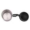 Stainless Steel Water Cup Double Layers Slip Resistant Practical Insulated