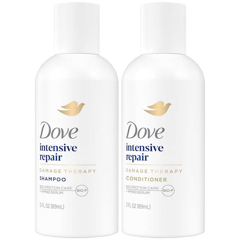 Dove Set De Champú Y Acondicionador Travel Essentials Reparación Intensiva