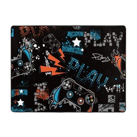 Gaming Area Rug Let's Play Rugs Modern Game Controller Gaming Gamepad Area Carpet 3D Printed Video Game Floor Mat for Gamer Room Living Room Bedroom Home Decor 40x60inch