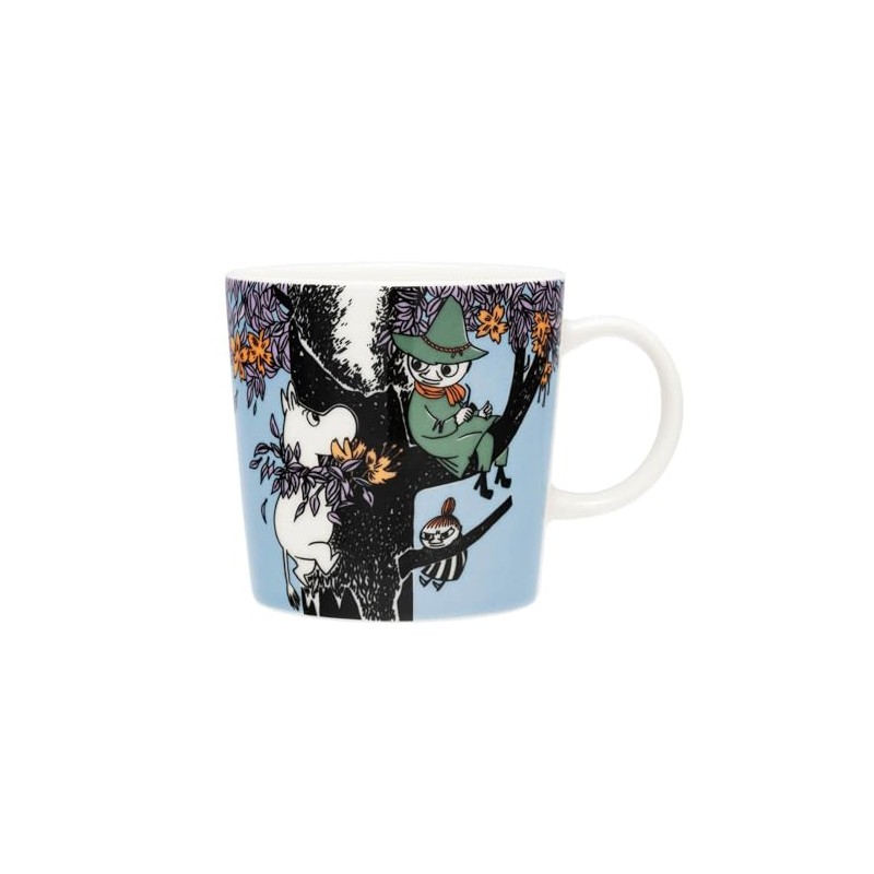 Arabia Moomin 1076189 Stoneware Plate Diameter 19 cm Multi-Coloured
