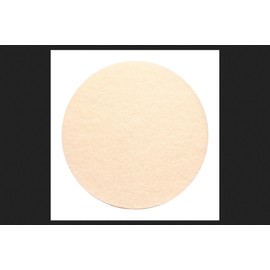 Gator 17 in. Dia. Non-Woven Natural/Polyester Fiber Floor Pad Disc White