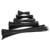 EXCALIBUR - 100 Pack - Heavy Duty Black Cable Tie