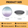 12Pcs Glass Fridge Magnets Sticker, Cute Refrigerator Magnets Strong Decorative
