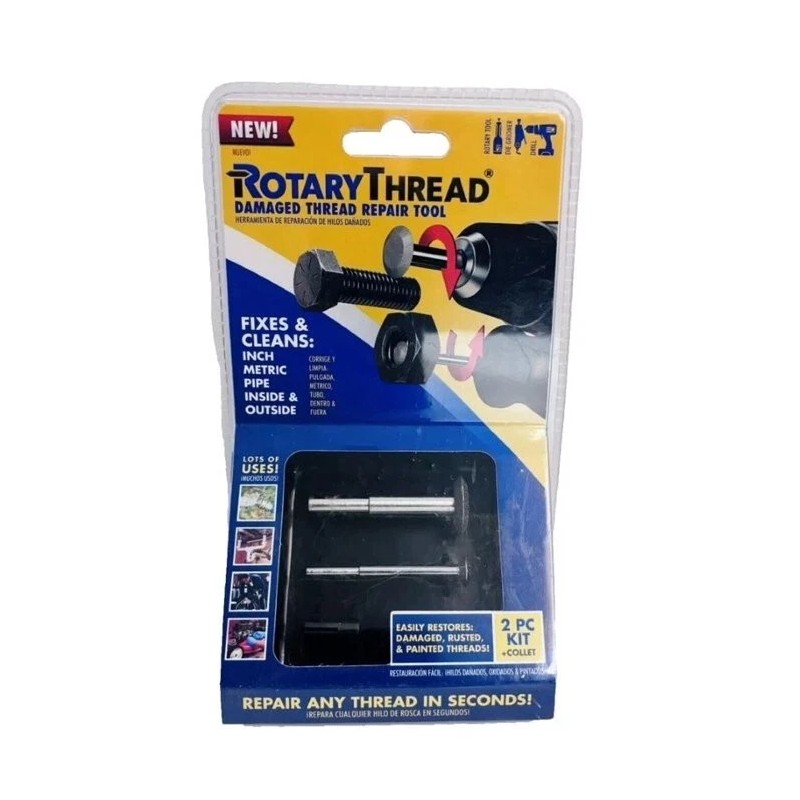 RotaryThread Rotary Thread 2 -Piece Set Set Thread filing Accessory
