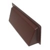 Brown Hooded Cowl 9" x 3" Vent Cover for Air