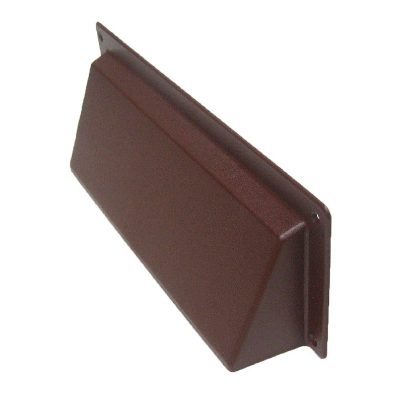 Brown Hooded Cowl 9" x 3" Vent Cover for Air