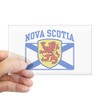 CafePress Nova Scotia Rectangle Bumper Sticker Car Decal