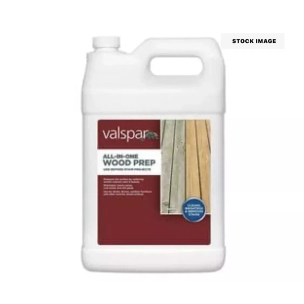 Valspar All-In-One Biodegradable Wood Prep Deck Cleaner Remove Stains,320-fl Oz.