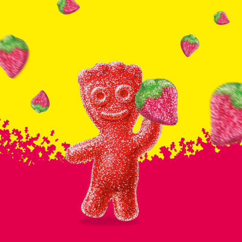 SOUR PATCH KIDS Strawberry Soft & Chewy Candy, Bulk Candy,