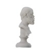 Socrates Ancient Greek Philosopher Bust Sculpture Statue 470-399B.C. 5.9"