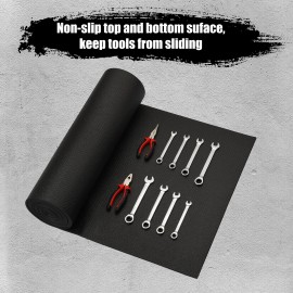 FS TOOL Tool Box Liner and Drawer Liner 24 inch x 24 feet,Easy Cut Non Professional