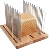 Bread Slicer, Stainless Steel Bread Slicer for Homemade Bread,Adjustable Bread