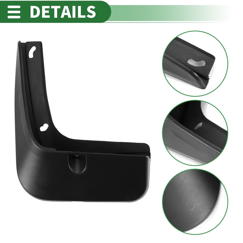 Motoforti Mud Flaps Splash Guards Mud Guards for Kia K4(Saloon)