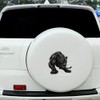 Black Panther Vinyl Decal Sticker, 5.51 x 5.43 inches, 2-Pack,