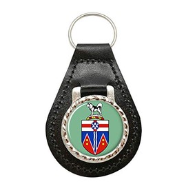 Yukon (Canada) Leather Key Fob