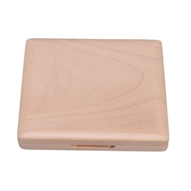 Yibuy Wooden Lead Case, Saxophone Lead Case, Storage of 5, for Tenor, Soprano, Alto Sax, Moisture Resistant, Easy Removal, Natural
