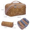 BOYATU Travel Makeup Bags Cosmetic Organizer Bag: 3-Set Large Capacity