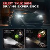 CHUSYYRAY For Hummer H3 2006-2010 H13+H10 LED Headlights Hi/Lo +