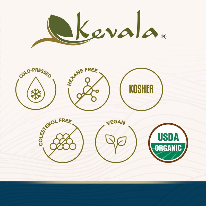 Kevala Organic Extra Virgin Sesame Oil – Only Premium Seeds