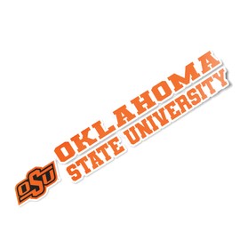 Desert Cactus Oklahoma State University OSU Cowboys Name Logo Vinyl Decal Laptop Water Bottle Car Scrapbook (8 Inch Sticker)
