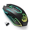 UHURU Wireless Gaming Mouse Up to 12000 DPI, Rechargeable USB-C