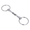 Horse Snaffle Stainless Steel Flexible Jointed Wearable Rust Proof O