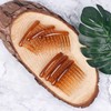 WBCBEC 18 Pieces Plastic Teeth Hair Combs Tortoise Side Comb