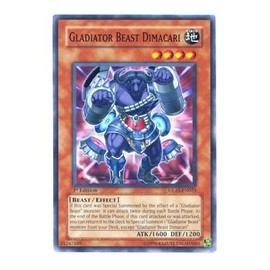 Yu-Gi-Oh! - Gladiator Beast Dimacari GLAS-EN023 Common - GX Gladiator's Assault