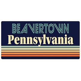 Beavertown Pennsylvania 5 x 2.5-Inch Fridge Magnet Retro Design