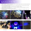 TactEagle UV Pen Light 365nm Ultraviolet Blacklight Penlight Flashlight UVA-T10