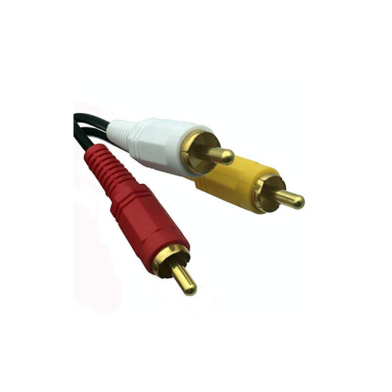 Like-You 3RCA Video Cable AV Cable (Red, White, Yellow), 3