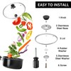 10 Inch Pan Lid, 10 Inch Frying Pan Lids, Tempered