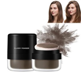 Champú seco, polvo para el cabello, Champú Seco Voluminizador en Polvo para Mujeres y Hombres, Cabello Refrescante con Raíz Matizante y Aspecto Más Lleno (Dark Brown)